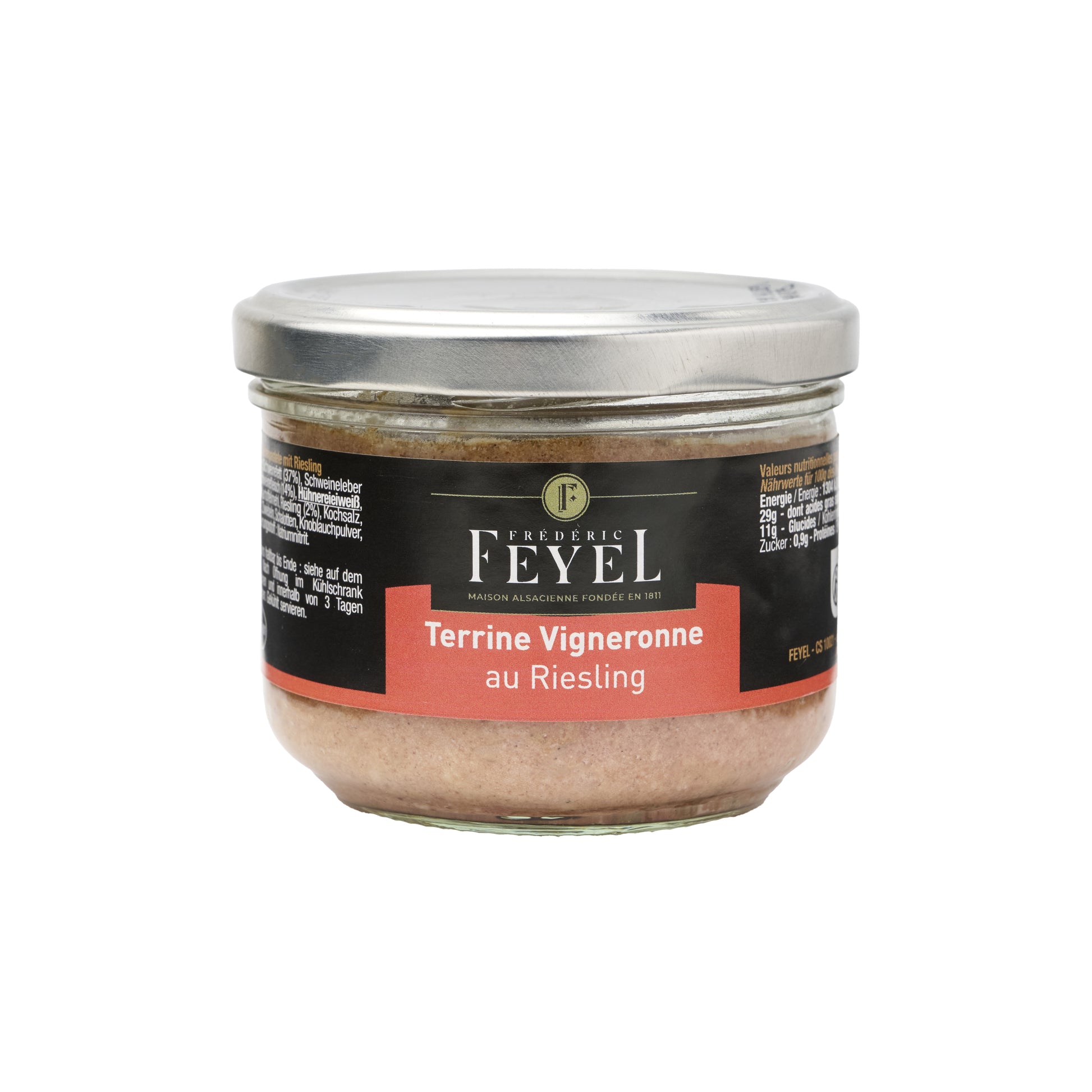 Pate de Porc cu Riesling 180g Feyel.