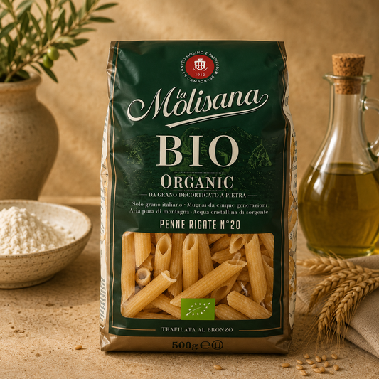 Penne Rigate Bio La Molisana 500g – Paste Organice din Grâu Dur