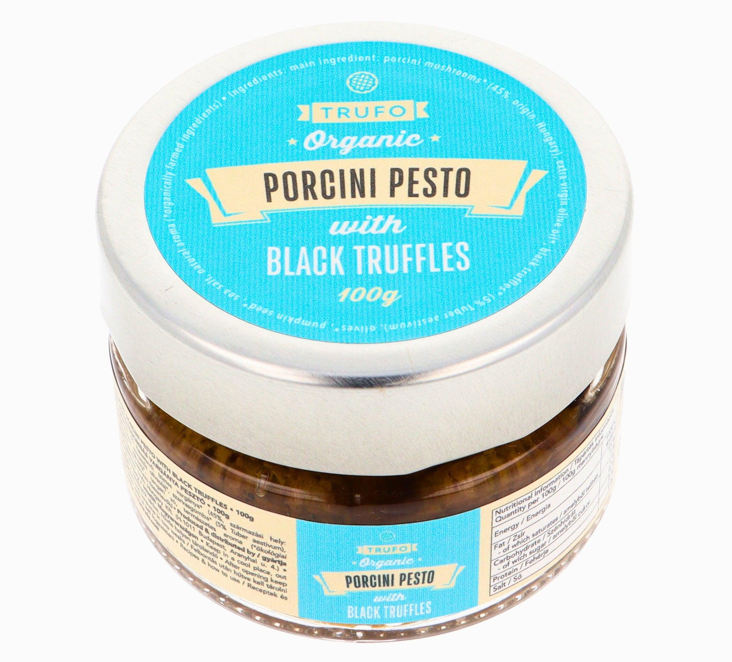 Pesto Porcini cu Trufe Negre - BIO-Prandium PREMIUM FOODS