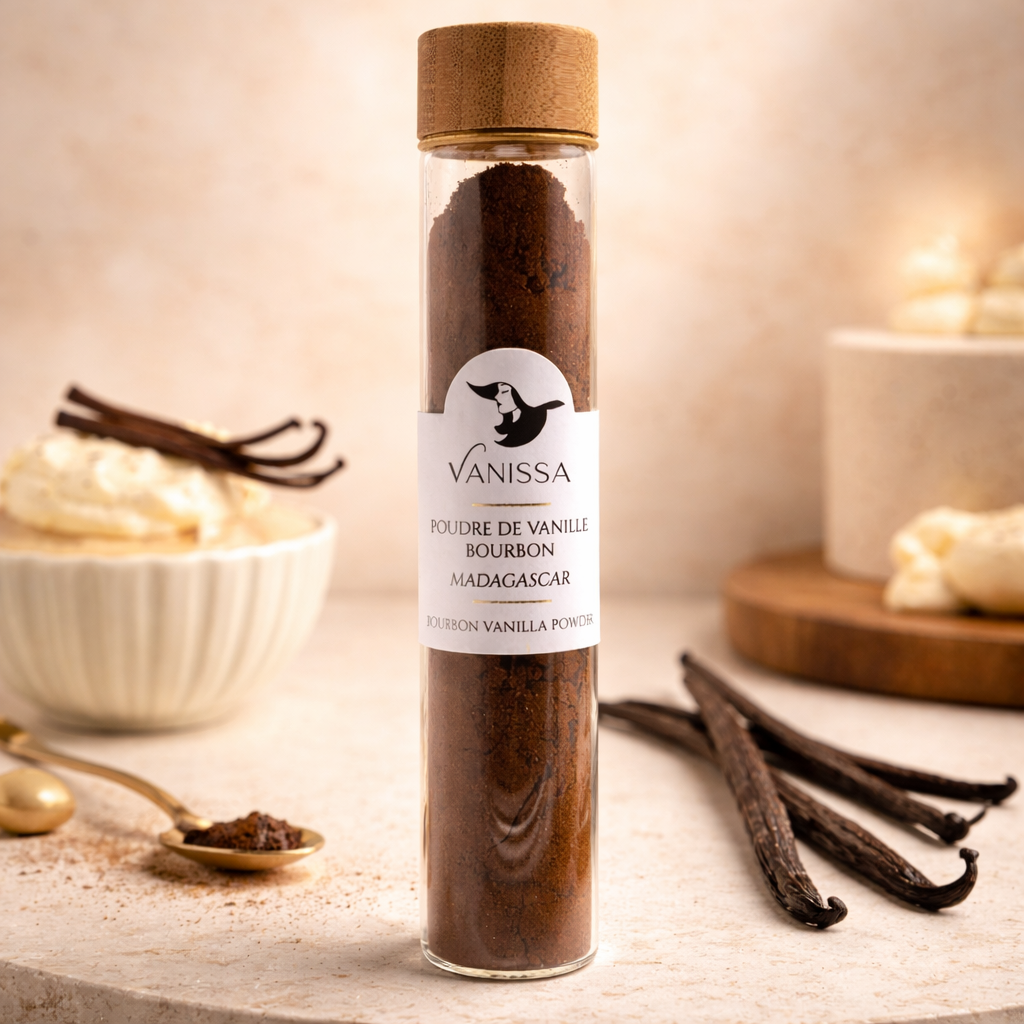 Pudră de Vanilie Pură 100% – Bourbon din Madagascar 25g | Vanissa