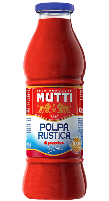 Pulpă de Roșii Mutti Polpa Rustica 690g – Textură Rustică, Gust Autentic Italian