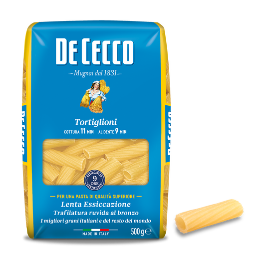 Paste Tortiglioni De Cecco 1kg