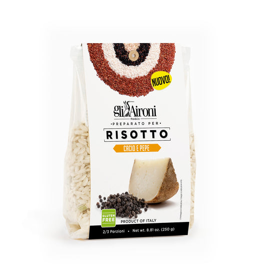 Risotto Cacio e Pepe 250g | Gli Aironi.