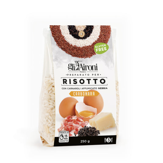 Risotto Carbonara 250g | Gli Aironi.