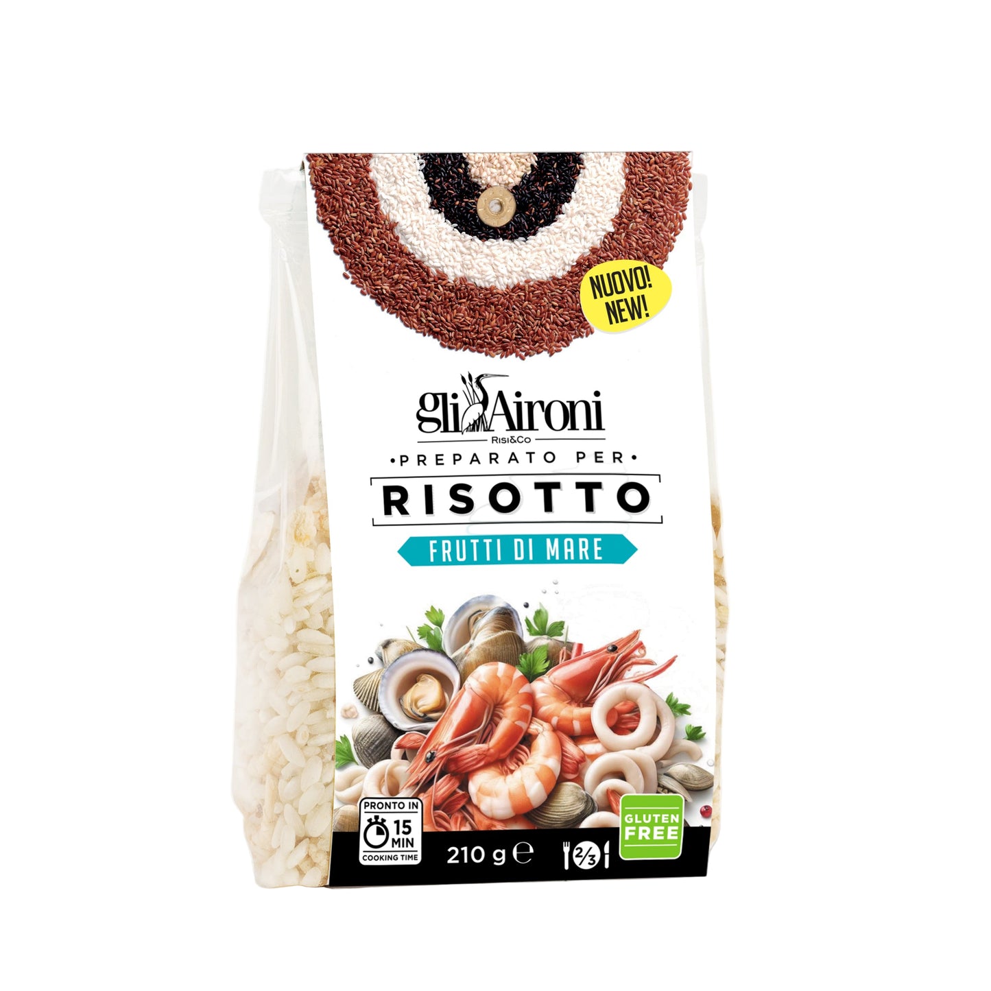 Risotto cu Fructe de Mare 210g | Gli Aironi