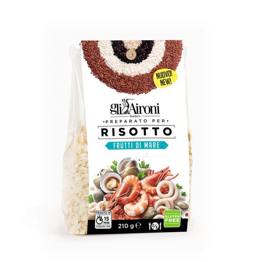 Risotto cu Fructe de Mare 210g | Gli Aironi.