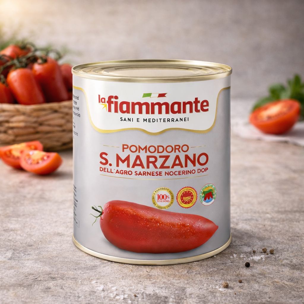 Roșii San Marzano Decojite La Fiammante 2.5kg