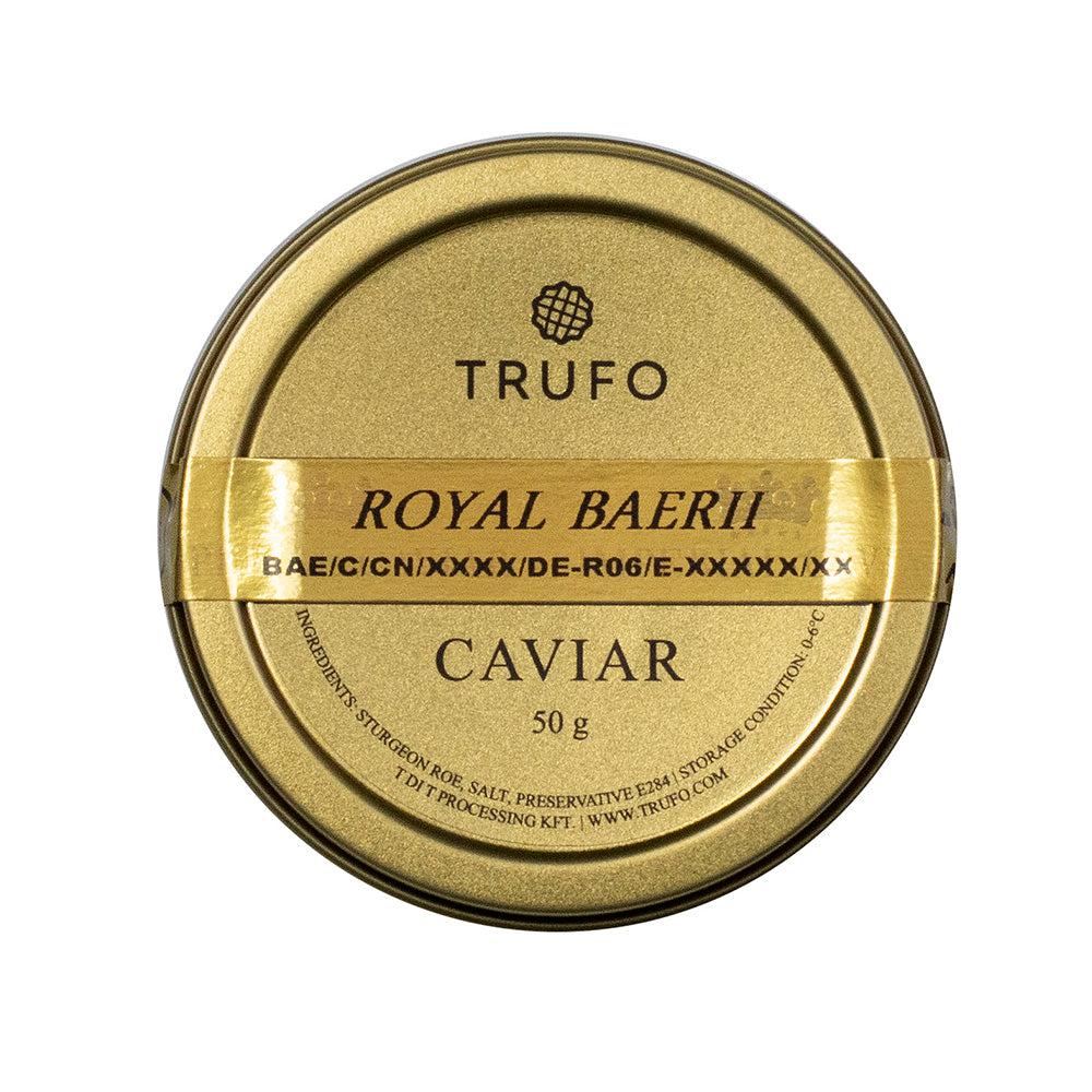 Royal Baerii Caviar (Acipenser baerii) TRUFO.