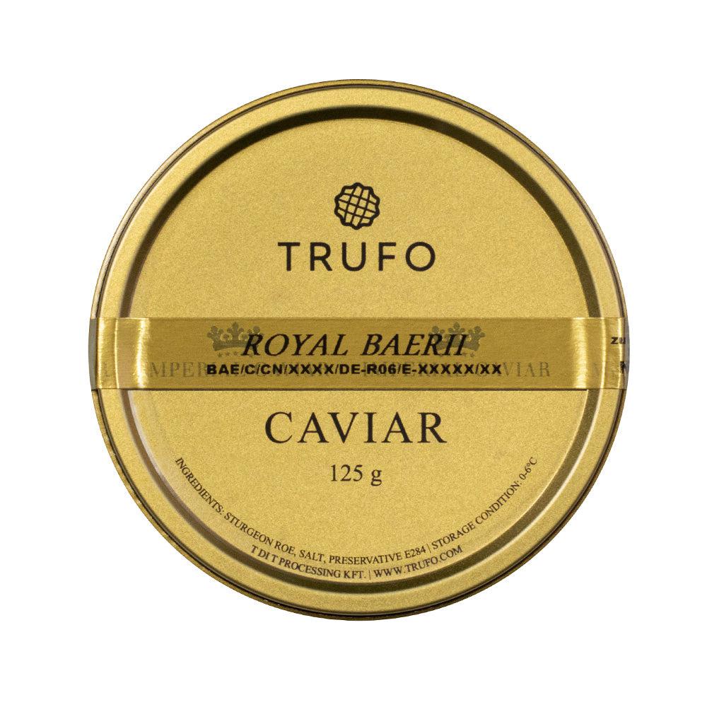 Royal Baerii Caviar (Acipenser baerii) TRUFO.