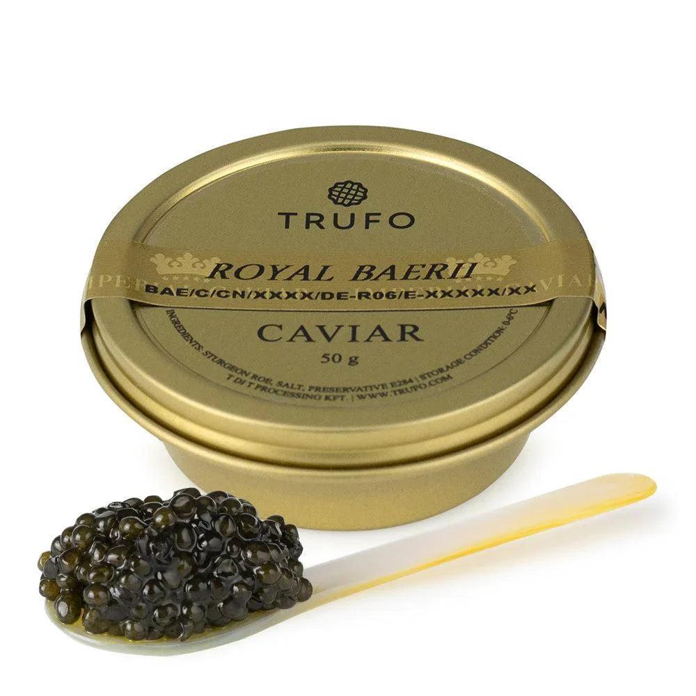 Royal Baerii Caviar (Acipenser baerii) TRUFO.