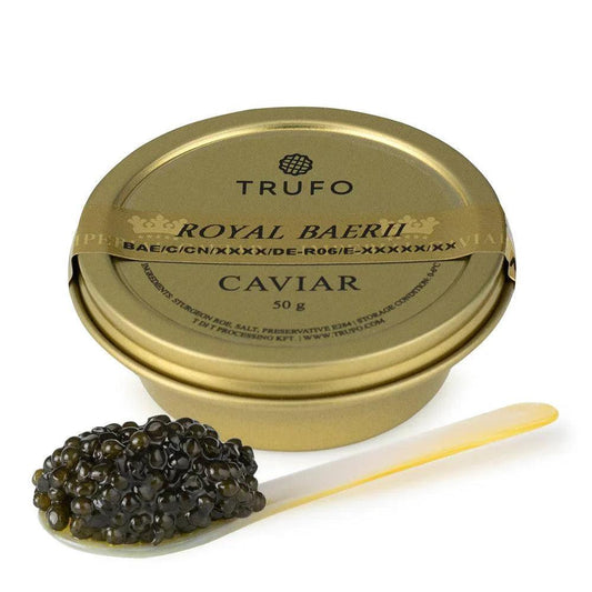 Royal Baerii Caviar (Acipenser baerii) TRUFO.