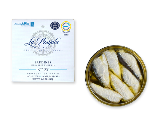 Sardine Do Xeito Afumate 10/15 bucăți | La brújula.
