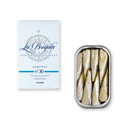 Sardine în Ulei de Măsline 12/15 bucăți | La brújula