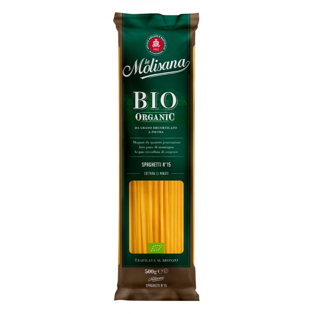 Spaghetti Bio La Molisana 500g – Paste Organice din Grâu Dur