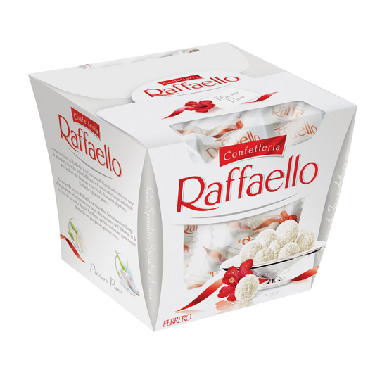 Praline Crocante cu Nucă de Cocos și Migdale Raffaello 150g