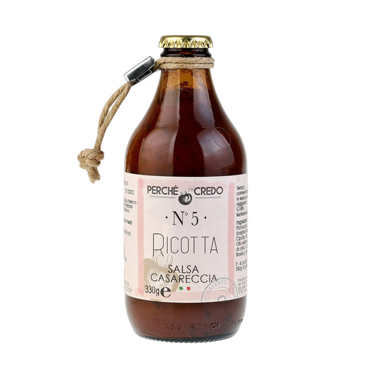 Sos de Roșii Casareccia cu Ricotta și Morcovi 330g | Perché ci Credo