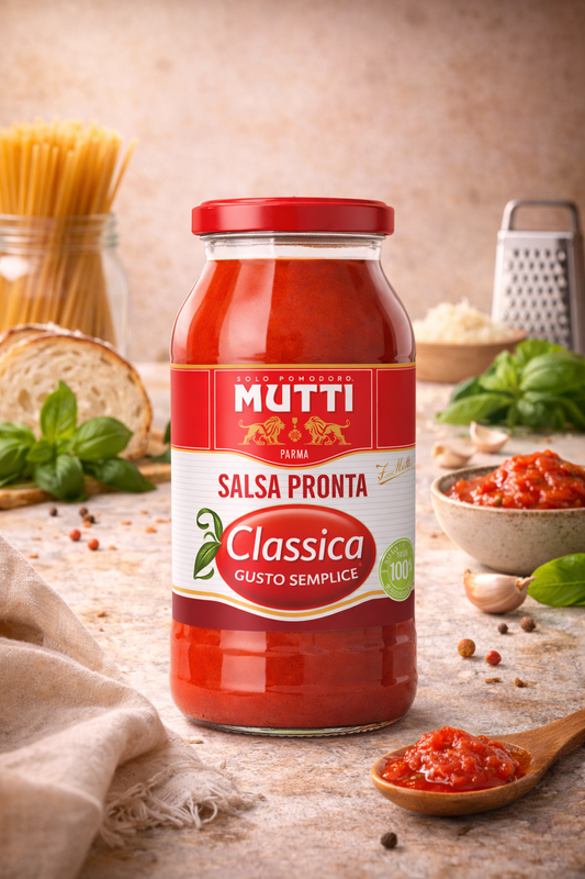 Sos de Roșii Mutti Salsa Pronta Classica 400g – Rețetă Italiană Clasică