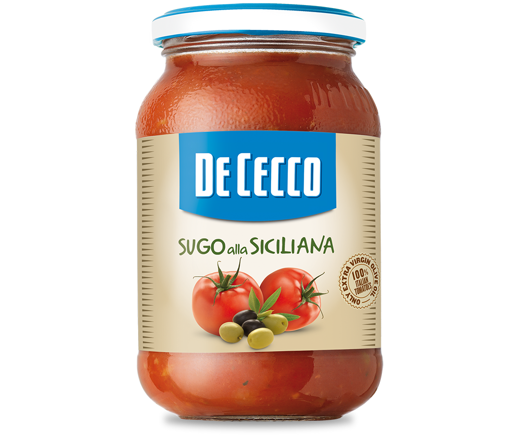 Sos de Roșii Siciliana 400g De Cecco.