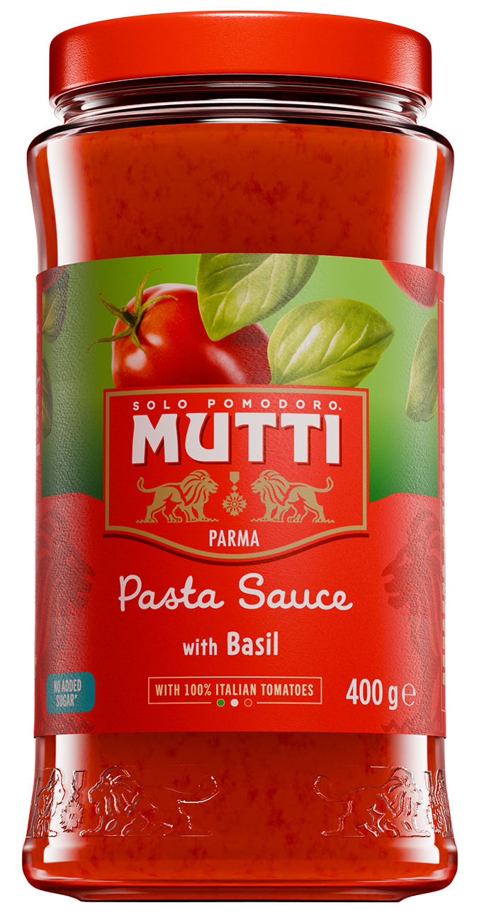 Sos de Roșii pentru Paste Mutti cu Busuioc 400g – Gust Italian Autentic