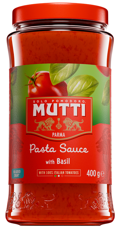 Sos de Roșii pentru Paste Mutti cu Busuioc 400g – Gust Italian Autentic