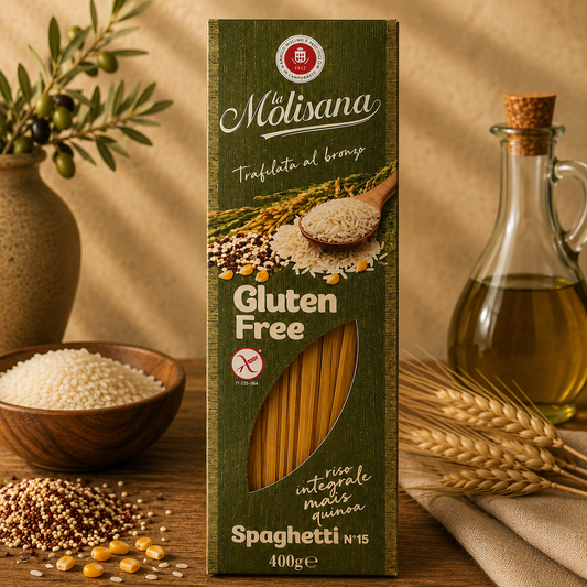 Spaghetti Fără Gluten La Molisana Nr.15 400g – Paste pentru Dieta Gluten Free