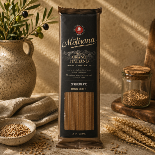 Spaghetti Integrale La Molisana Nr.15 500g – Paste Integrale din Grâu Dur