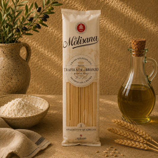 Spaghetto Quadrato La Molisana Nr.1 500g – Spaghete Pătrate din Grâu Dur