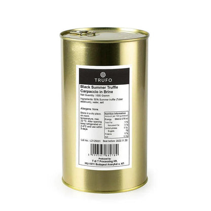 TRUFO Carpaccio de Trufe Negre de Vară în Saramură - 1000g