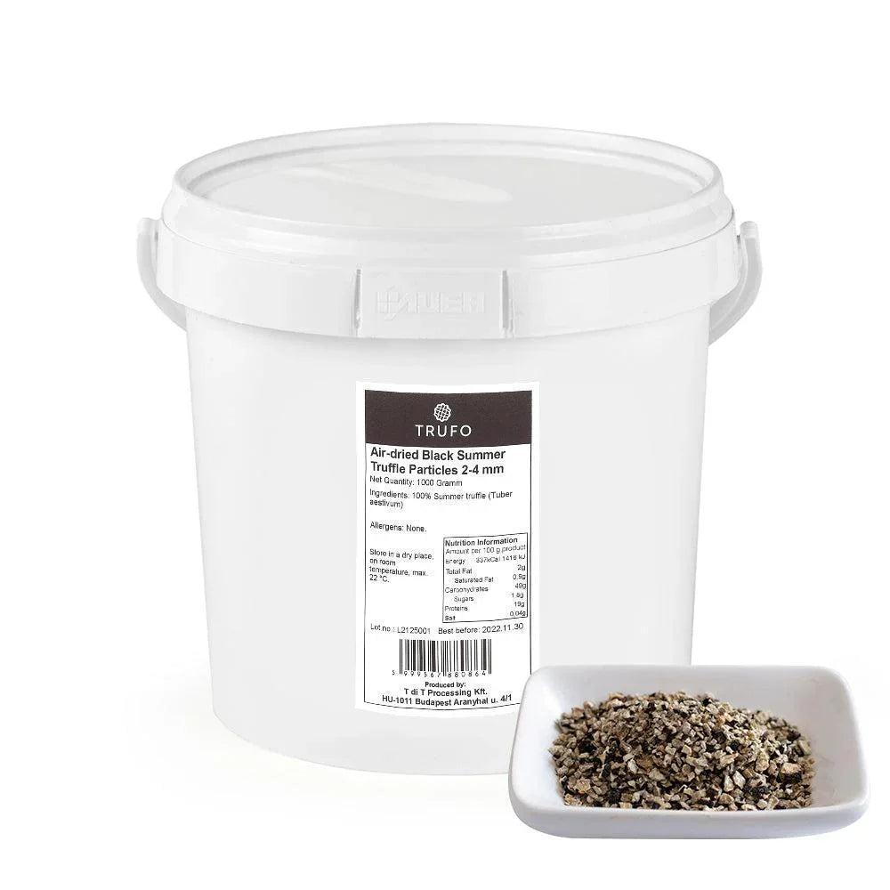 TRUFO Particule de Trufe Negre de Vară 2-4 mm - uscate la aer.