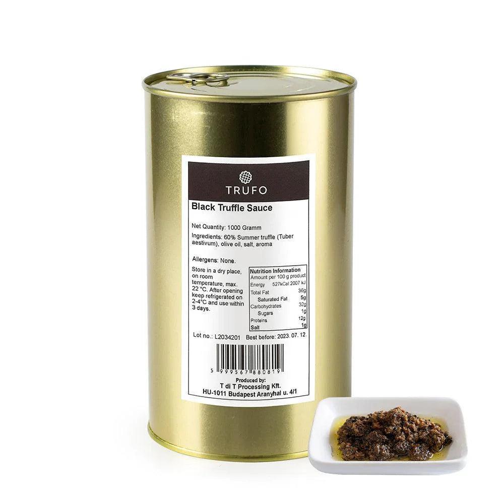 TRUFO Sos de Trufe Negre (60% Tuber Aestivum) - 1000g.