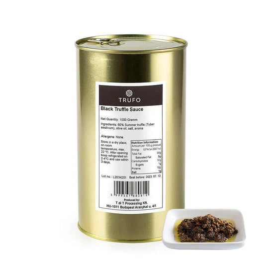 TRUFO Sos de Trufe Negre (60% Tuber Aestivum) - 1000g.
