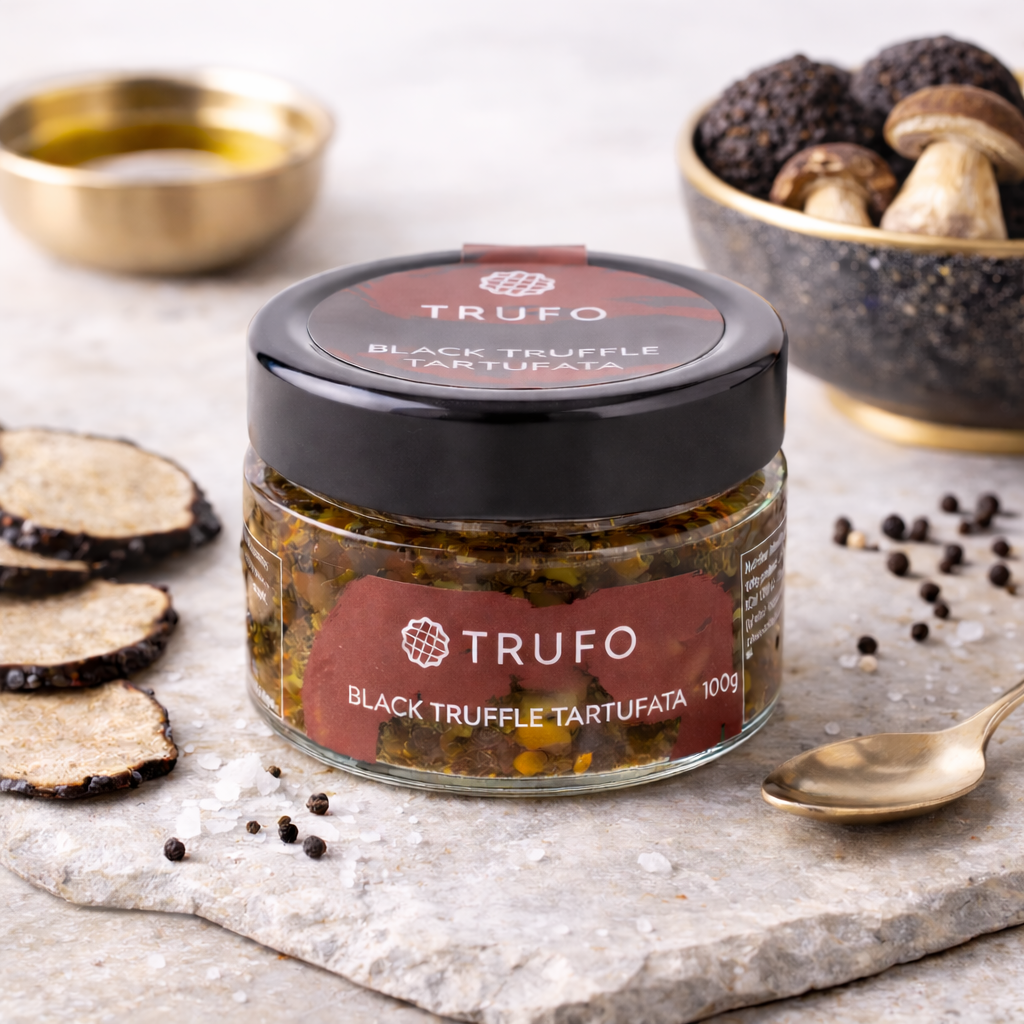 Tartufata de Trufe Negre Trufo – pastă gourmet pentru paste, bruschete și carne
