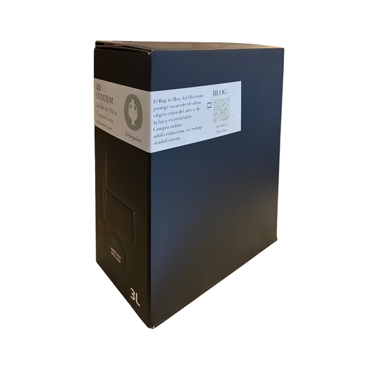 Ulei de Măsline Extravirgin Ad Olivetum Arbequina BIB 3l  (single variety Arbequina).
