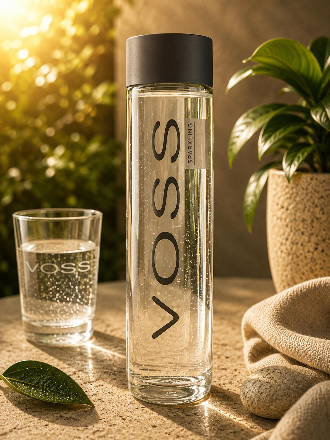VOSS Apă Minerală 800ml – apă pură norvegiană cu gust fin și mineralitate echilibrată