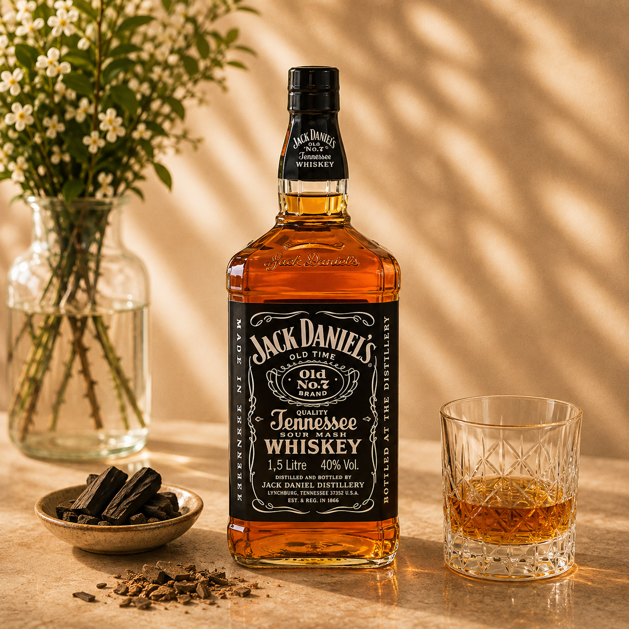 Jack Daniel's Old No. 7 Tennessee Whiskey, 40%, 1,5 L