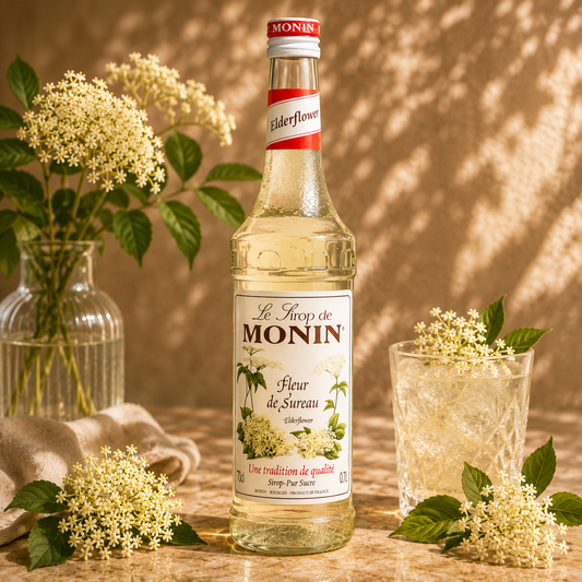 Sirop Premium Monin Flori De Soc, 700 ml