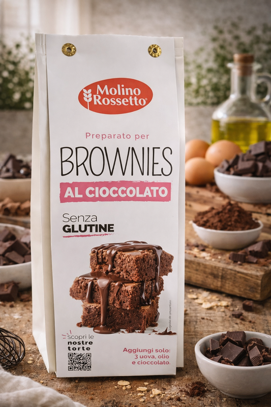 Mix pentru Brownies cu Ciocolată – Fără Gluten, Desert Rapid 400g