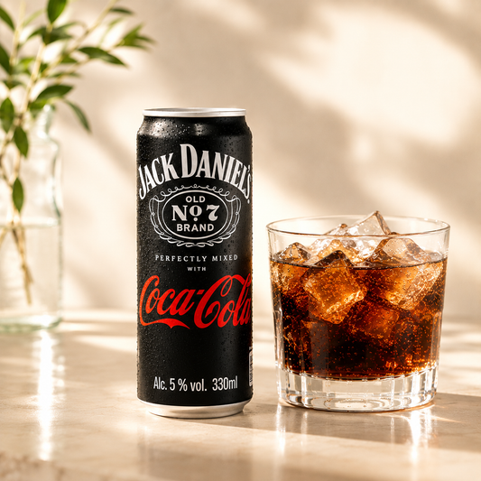 Jack Daniel's & Coca-Cola Ready To Drink, 5%, 330 ml