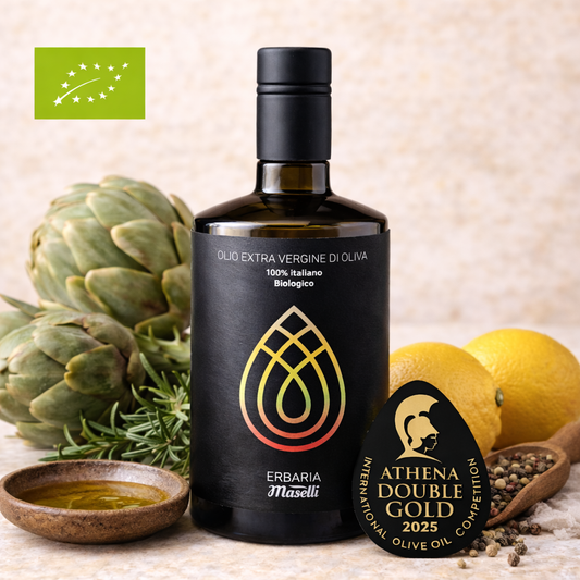 Ulei de măsline extravirgin bio Erbaria X Olio Maselli – Ad Olivetum (500 ml)