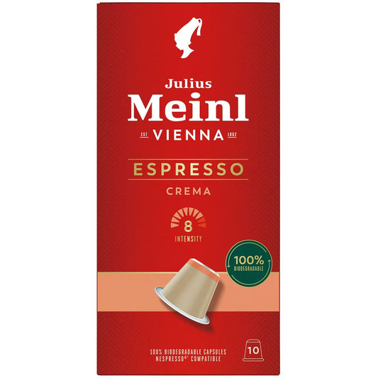 Cafea Capsule Julius Meinl Espresso Crema 10x5.6g.