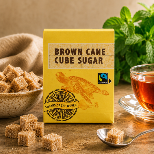 Zahăr Cubic Brun din Trestie de Zahăr Sugars Of The World, 1 kg