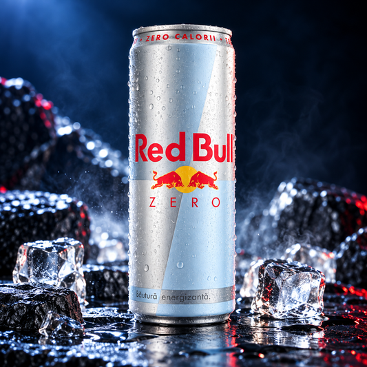 Red Bull Zero – Băutură Energizantă Fără Zahăr, 250 ml