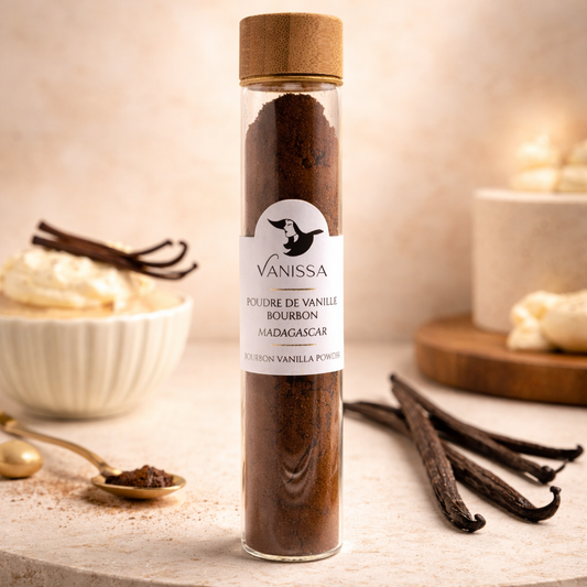 Pudră de Vanilie Pură 100% – Bourbon din Madagascar 25g | Vanissa