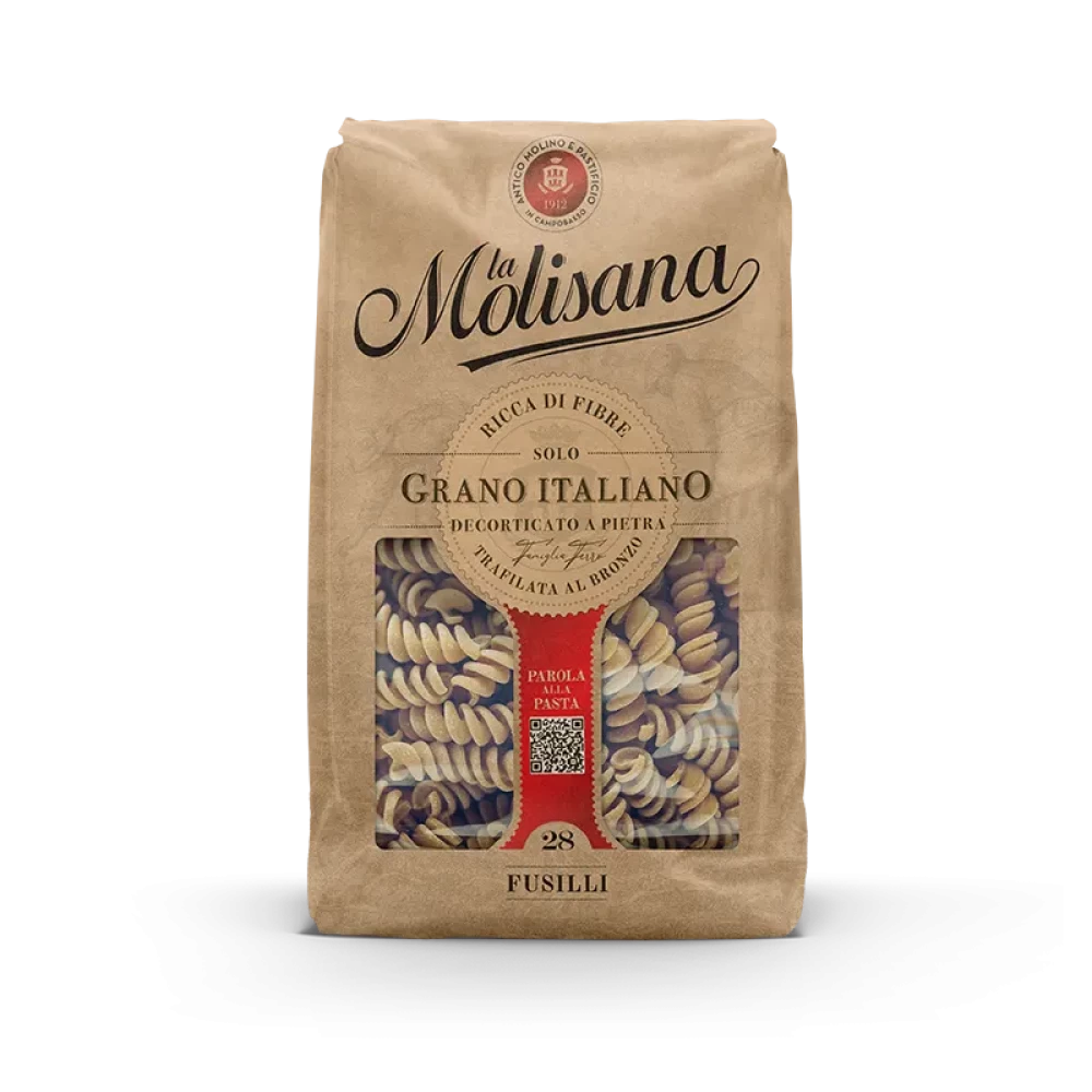 Fusilli Integrale La Molisana Nr.28 500g – Paste Integrale Italiene