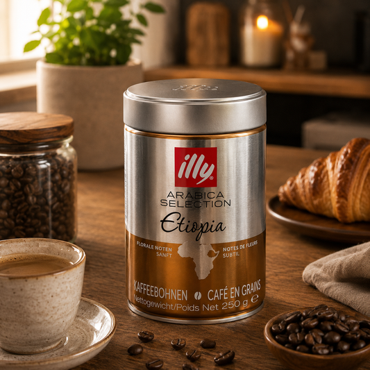 illy Arabica Selection Etiopia – Cafea boabe 100% Arabica 250 g