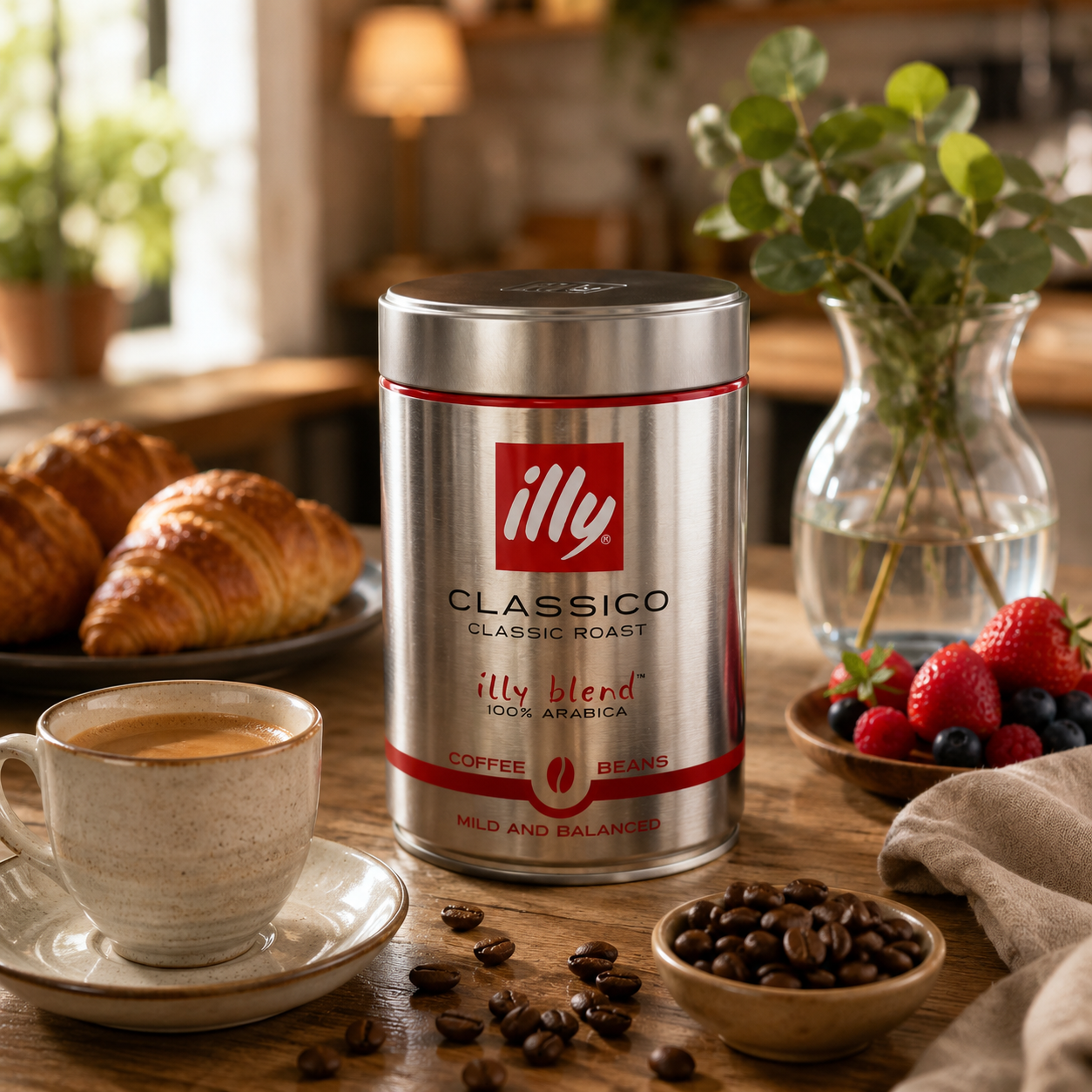 illy Classico – Cafea boabe 100% Arabica 250 g