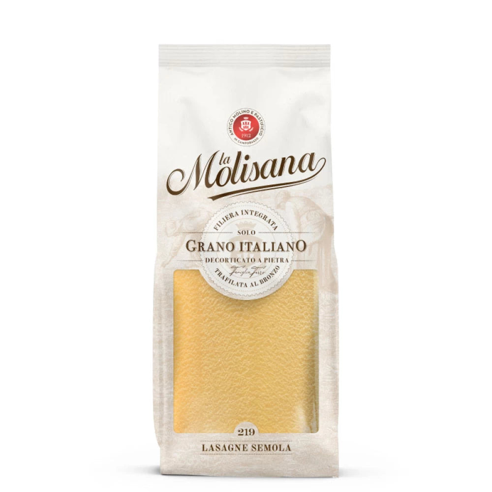 Foi de Lasagna cu Ou La Molisana 500g – Pentru Lasagna de Casă