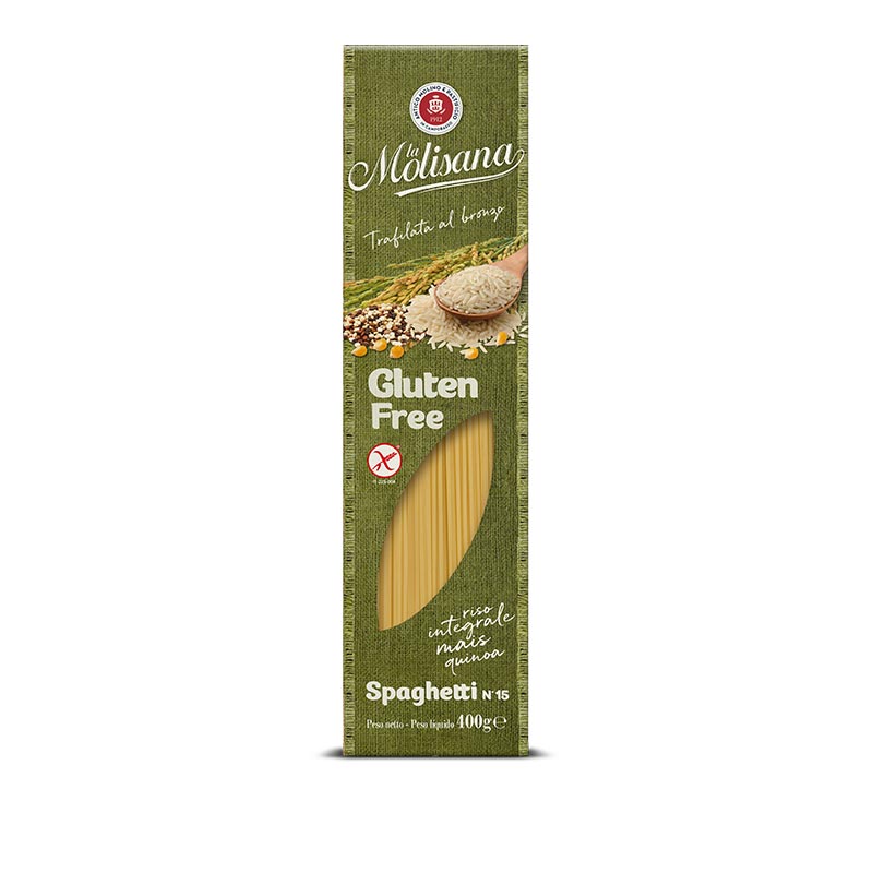 Spaghetti Fără Gluten La Molisana Nr.15 400g – Paste pentru Dieta Gluten Free