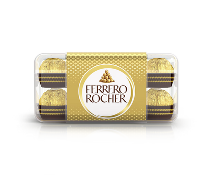 Praline Ferrero Rocher, 16 bomboane, 200g