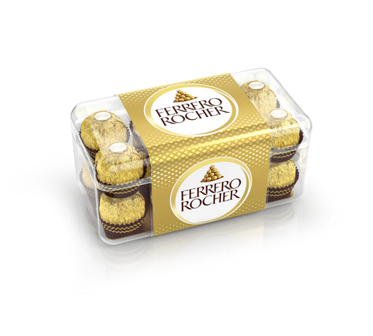Praline Ferrero Rocher, 16 bomboane, 200g